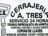 CERRAJERÍA A. TRES - Apertura de puertas y cajas fuertes, copia de mandos de coches, cerrajero 24 horas en Taco - La Laguna - Tenerife 
